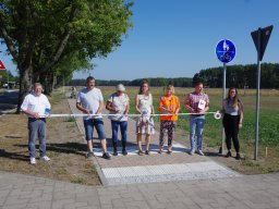 Radweg Dreetz-Neustadt - Entstehung und Einweihung